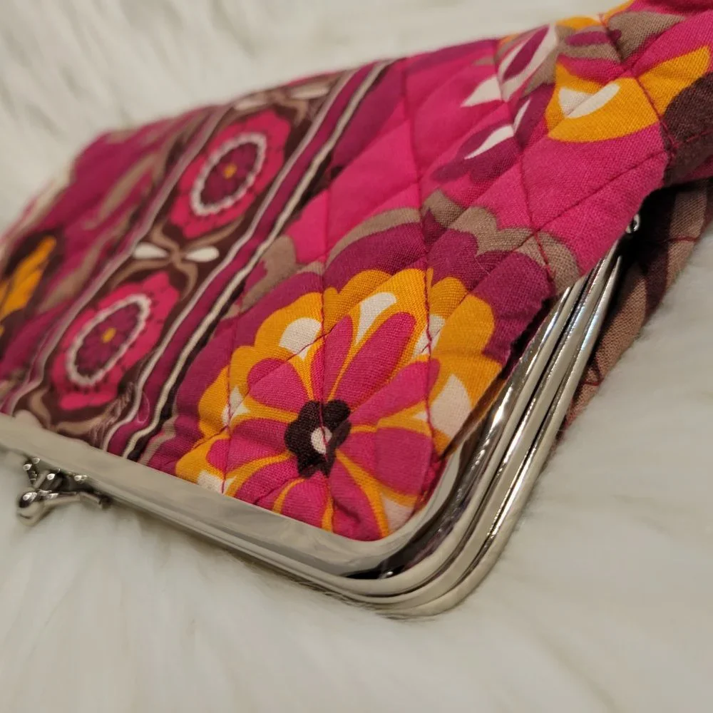 Vera Bradley “Carnaby” Floral Wallet - Picture 5 of 11
